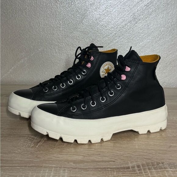 Converse Shoes - Converse Chuck Taylor All Star Women 10.5 GoreTex Black Leather High Top Sneaker